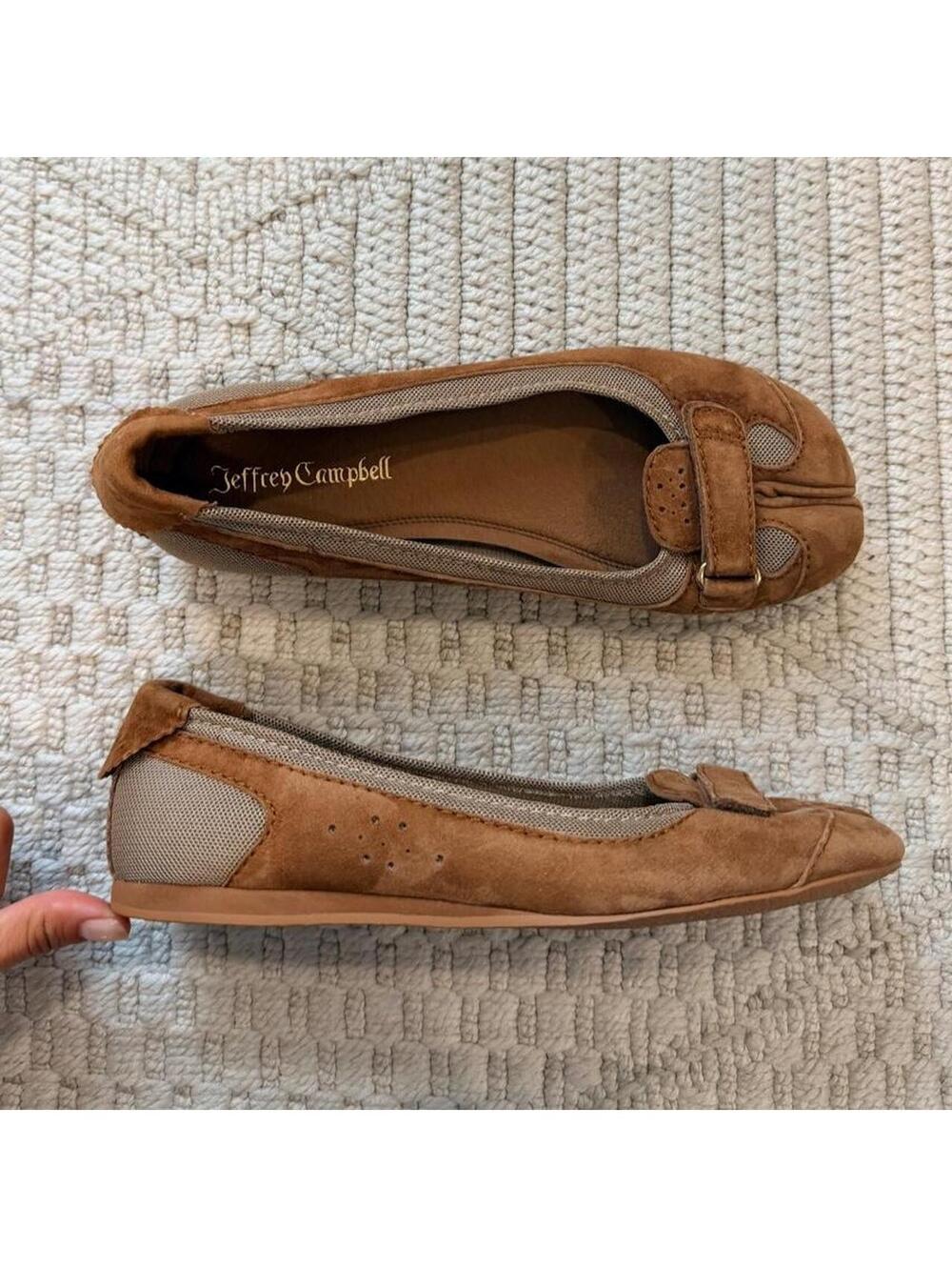 Jeffrey Campbell Faylen Split-Toe Ballet Flats